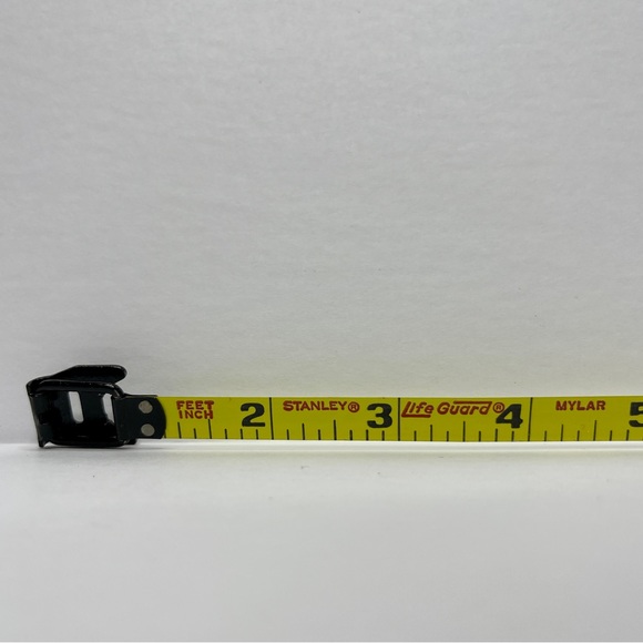 Stanley Tools 100' Vintage Tape Measurer Mylar Heavy Duty USA 34-252 Carpenter - Picture 6 of 8